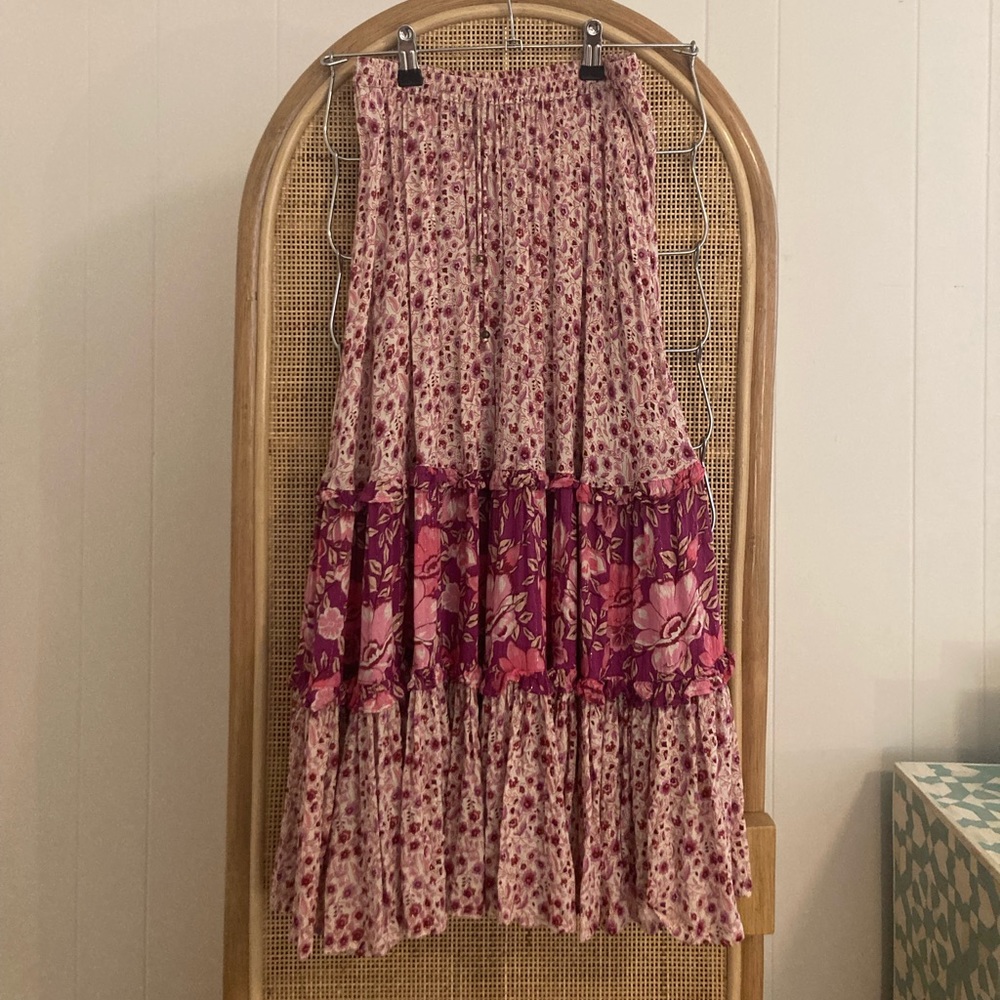 Spell Winona midi skirt